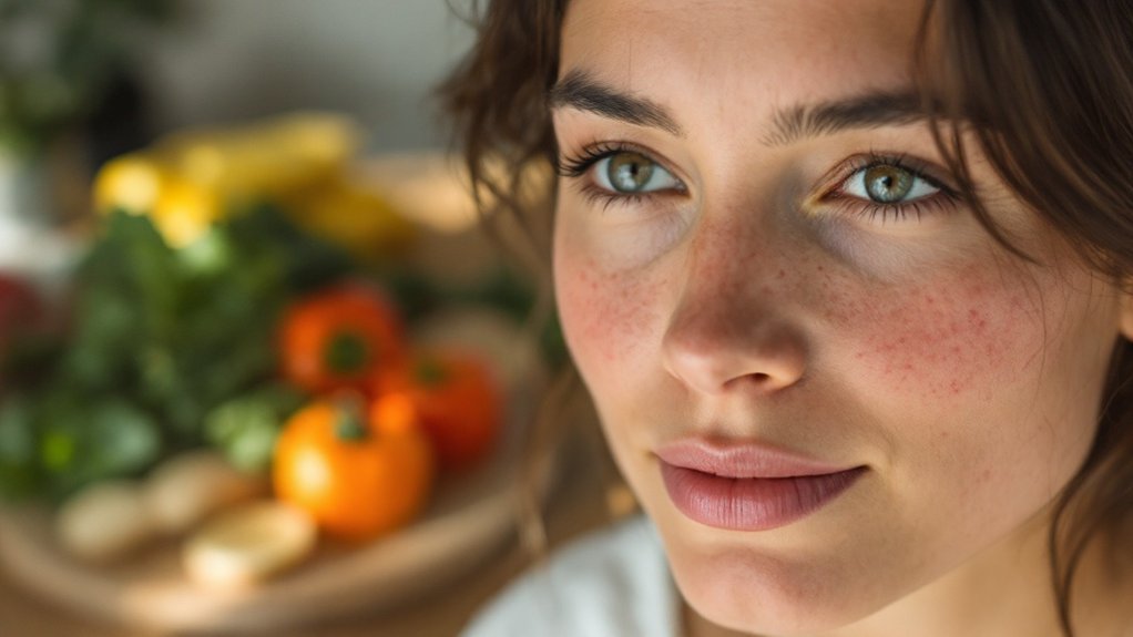 gut health affects rosacea