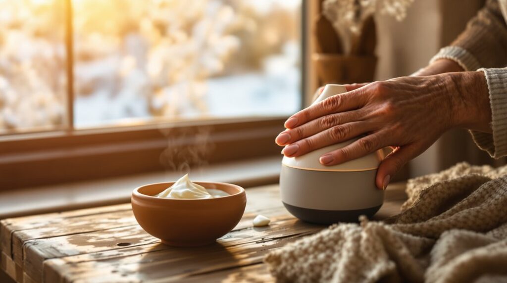 desert winter skin routine