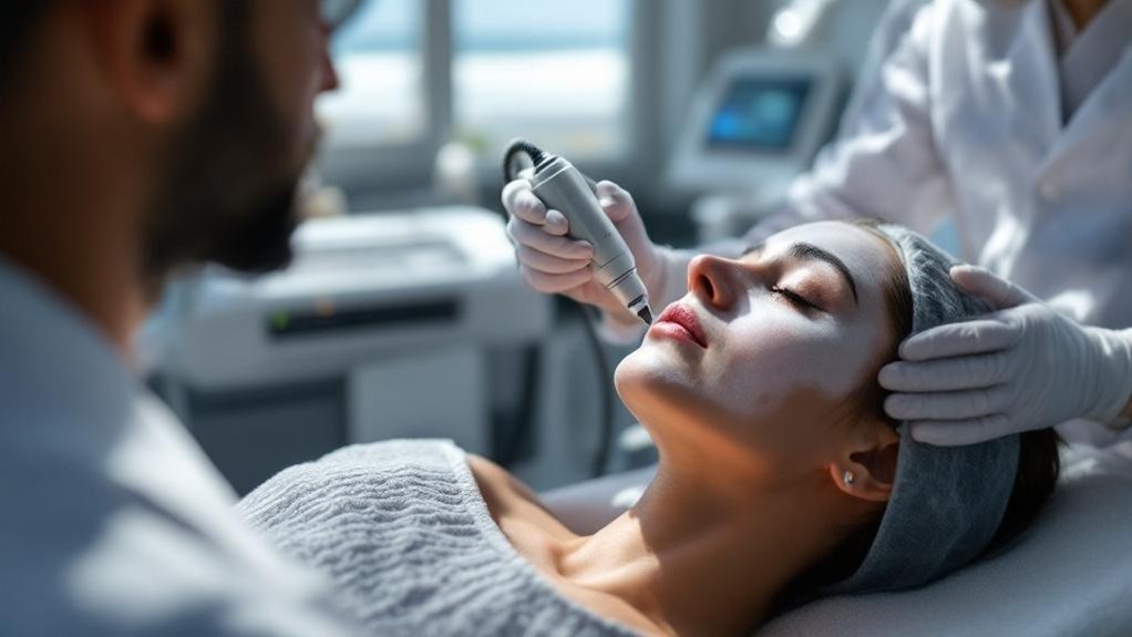 laser targets ink particles