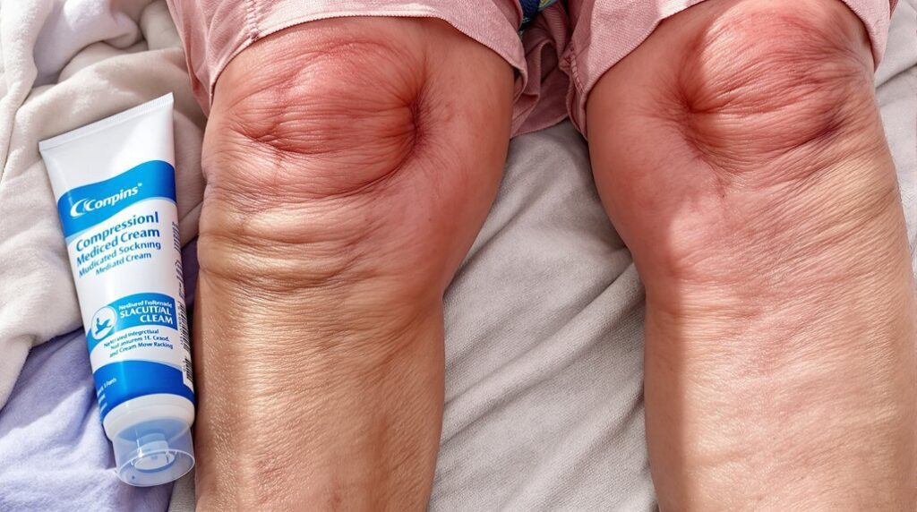 leg circulation skin condition