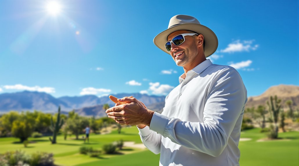 golfers skin cancer awareness