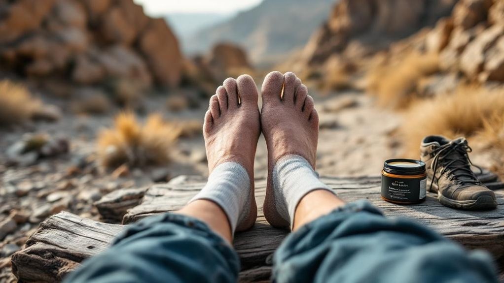 post hike foot recovery protocols